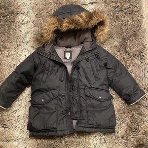 BABY GAP Baby Boys Sz 3T Warmest Snorkel Jacket Coat